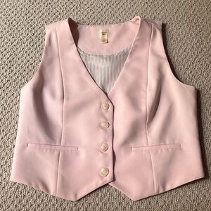 Pink Vest Tank Top